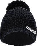 Reusch Ellie Beanie 6280030 4556 white black grey front